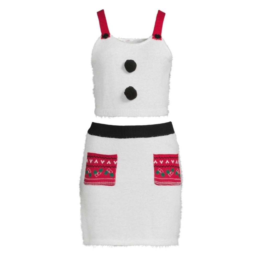 ⛄️Ugly Christmas Sweater, size Small- Sexy cute christmas 2pc outfit⛄️
